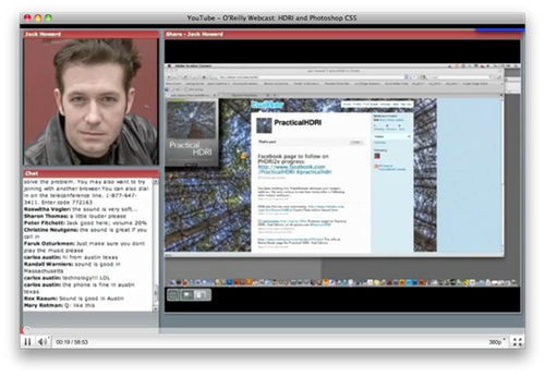 O'Reilly Photoshop CS5 HDRI Webcast