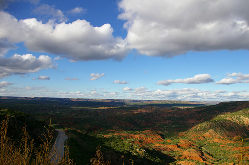 Palo Duro Canyon south of Amarillo, TX