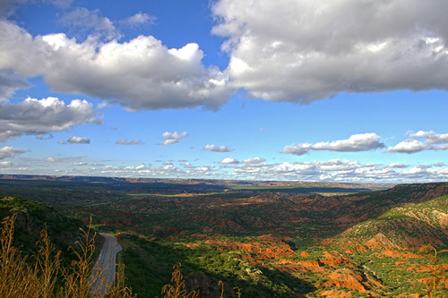 Palo Duro Canyon south of Amarillo, TX