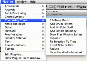 Sibelius 6 plugins