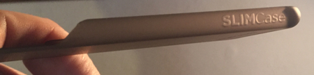 Subtle branding on the back and side