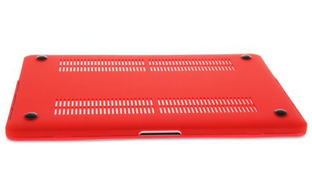 The ventilated underside.