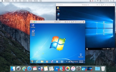 Win 7 & 10 on El Capitan