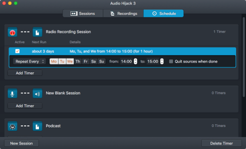 Audio_Hijack Scheduled Recordings