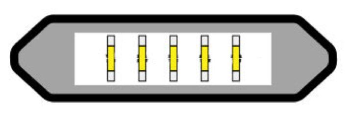 Micro usb 2025 a hdmi casero