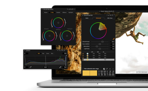Capture One Pro 10 screen