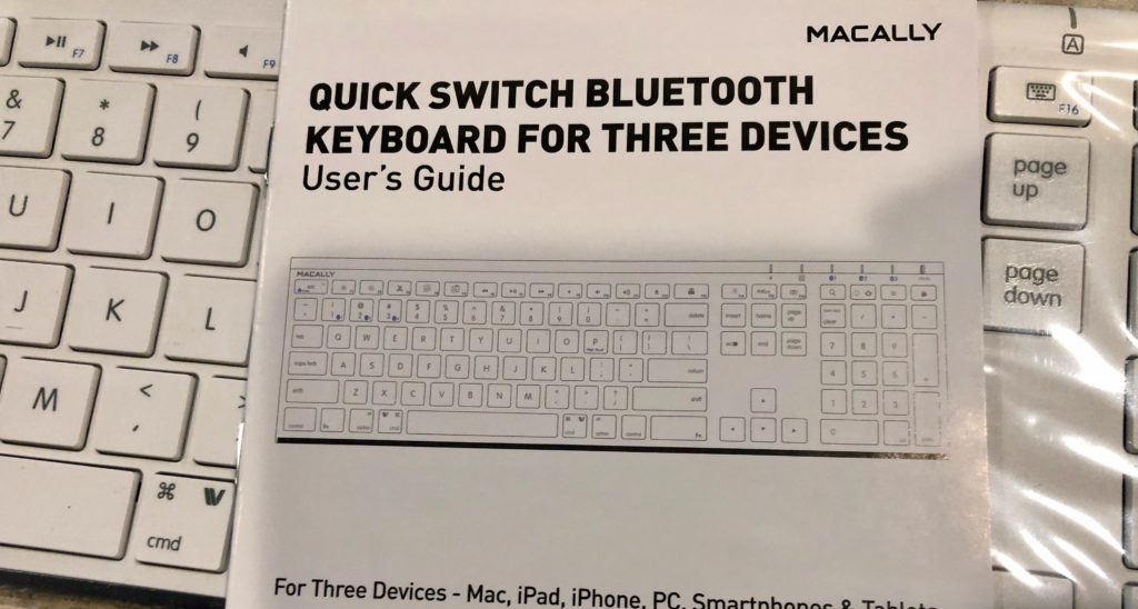 Macally ACEBTKEY Bluetooth Keyboard - Review - MyMac.com