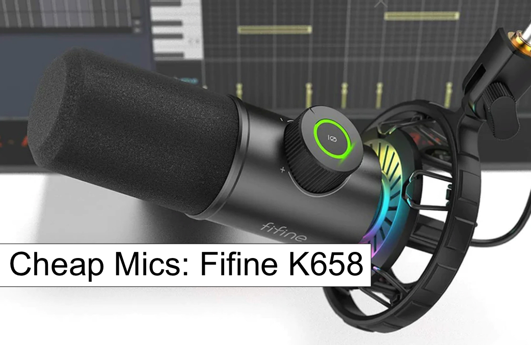 Cheap Mics: Fifine K658 USB Dynamic Microphone 